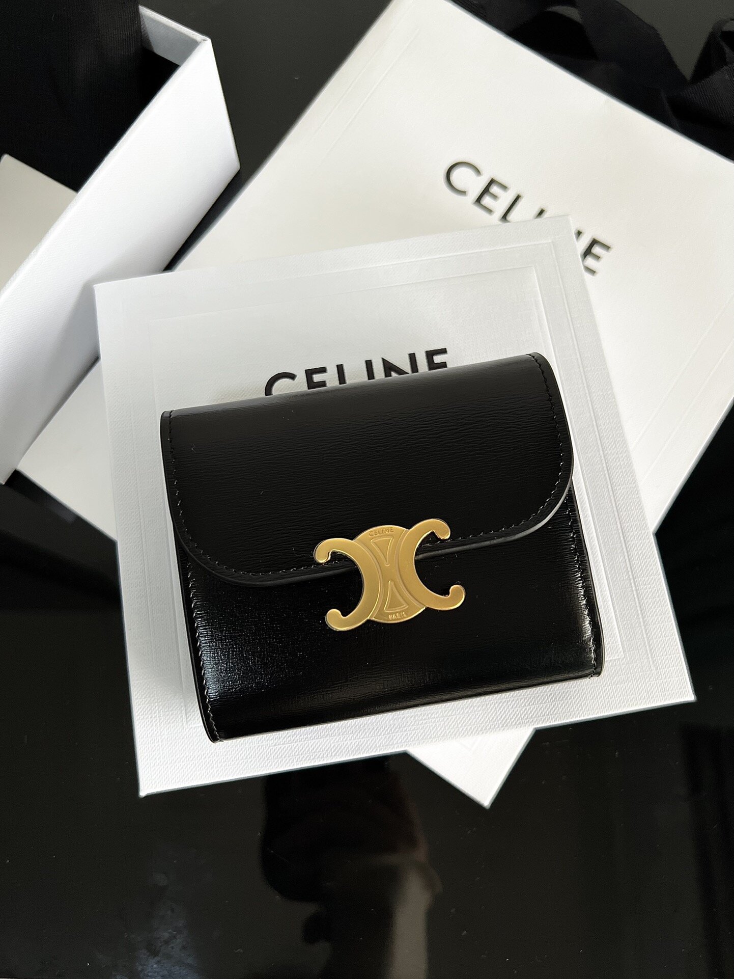 celine TRIOMPHE 10.5 X 8.5 X 4cm 1